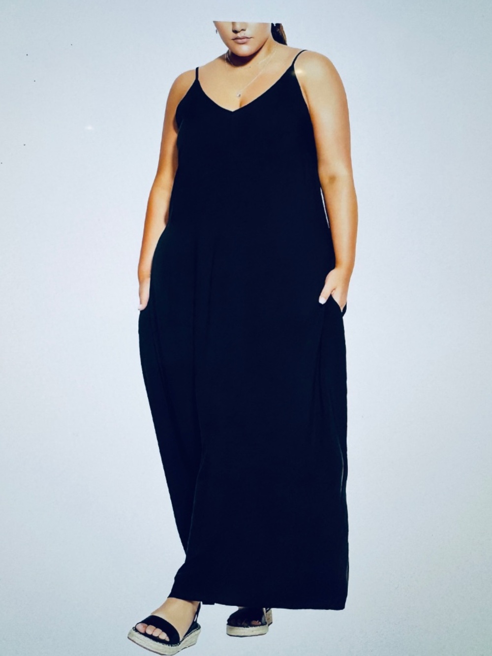 City Chic Maxi Dress, Womens 18